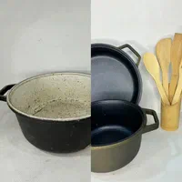 بازسازی قابلمه چدن گرانیت و تعمیر فلاسک +هدیه|خدمات پیشه و مهارت|نجف‌آباد, ریاضی|دیوار