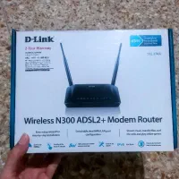 مودم وایرلس  D-Link N300 DSL2740U پر قدرت