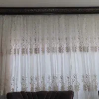 پرده سرمه دوزی شده