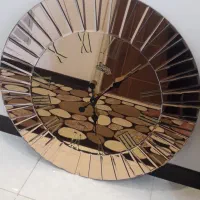 ساعت دیواری ۷۴ سانتیمتری برنزی شیکMT