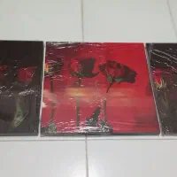 تابلو گل رز ۳ تکه
