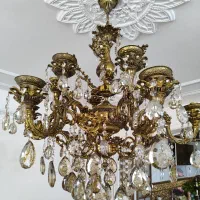 فروش لوستر برنز