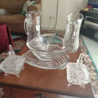 میوه خوری پارچ و قندان خارجی فرانسه وچک