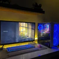 کامپیوتر گیمینگ 3060ti نسل 13 با ماوس و کیبورد