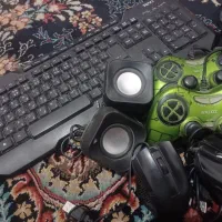 کیبورد دسته باند دو عدد موس|قطعات و لوازم جانبی رایانه|کرمان, |دیوار