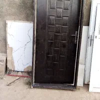 درب چوبی اتاق خواب ودرب ورودی یوپی وی سی تک لنگه
