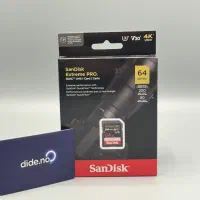 کارت حافظه SanDisk SD 64GB Extreme pro
