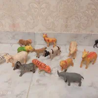 حیوانات پلاستیکی اهلی و وحشی و دریایی و مرغ وغاز
