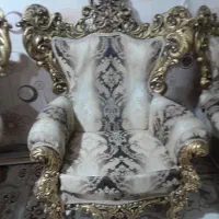 مبلمان ۷ نفر سلطنتی|مبلمان خانگی و میز عسلی|اهواز, رسالت|دیوار