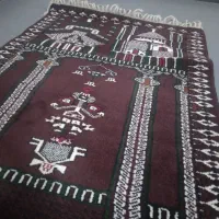 جانمازی دست بافت نو|گلیم، جاجیم، گبه|گمیشان, |دیوار