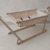 گهواره سنتی / بانوج چوبی به قیمت تولیدی استثنائی|تخت و صندلی بچه|مشهد, آیت الله کاشانی|دیوار