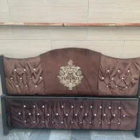 تخت خواب فلزی دونفره|تخت و سرویس خواب|قائمشهر, |دیوار