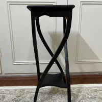 میز تلفن چوبی و گرامافون