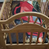 دو عدد تخت خواب بچگانه|تخت و سرویس خواب|الشتر, |دیوار