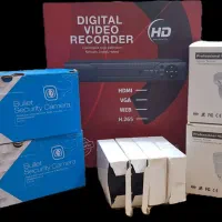 پک کامل دوربین مداربسته به همراه دستگاه UPS