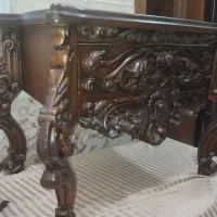 میز کنار تختی منبت ملایر