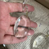 اشک لوستر کریستال در دو اندازه
