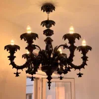 نصب پرده و نصب لوستر و فروش|خدمات پیشه و مهارت|رشت, شهرک قدس|دیوار