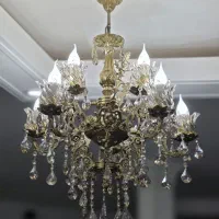 لوستر پنج شاخه برنز