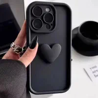 کاور iphone 16 pro طراح Love heart 3d