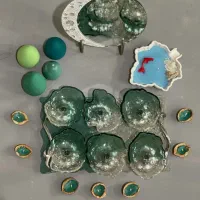 هفتسین هفت سین شمع ماهی آینه