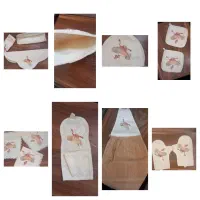 سرویس پارچه آشپزخانه وهویه کاری|سفره، حوله، دستمال آشپزخانه|تهران, ابوذر|دیوار