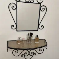 آینه کنسول و صندلی فرفوژه
