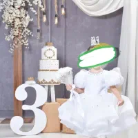 لباس عروس بچگانه مناسب ۲/۵ تا ۴ سال