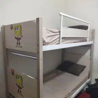 تخت دو طبقه نو