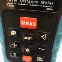 متر لیزری  شیب زن 80 متری آنکور مدل TM80|ابزارآلات|نسیم‌شهر, |دیوار