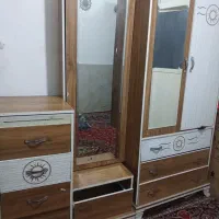 کمد لباس اینه دلاور|جاکفشی، کمد، دراور|مشهد, خواجه ربیع|دیوار