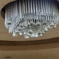 لوستر های کریستالی در چهار سایز و ست|لوستر و چراغ آویز|رشت, گلسار|دیوار