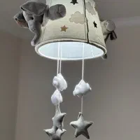 لوستر اتاق کودک عروسکی|لوستر و چراغ آویز|تهران, نیروی هوایی (پیروزی)|دیوار