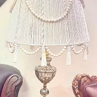 اباژور مکرومه بسیار شیک و تمیز دوخته شده