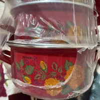 قابلمه لعابی ۸ پارچه با طرح گل