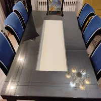 شیشه ۱۰ میل میز ناهار خوری