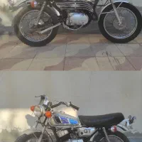 موتورتریل کلیک مینی ژاپن سی جی125واحدی200 یاماها|موتورسیکلت|لار, |دیوار