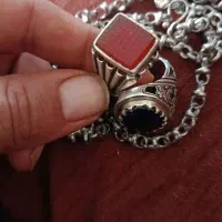 زنجیر نقره دزفولی.چهل نه خونه خط زیبا . .