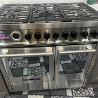 اجاق گاز ۵ شعله فر دار پیلوت