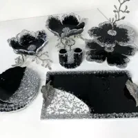 سرویس ظروف پذیرایی ۶نفره جهیزیه عروس|ظروف سرو و پذیرایی|قم, بلوار امین و ساحلی|دیوار