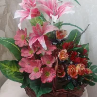 سبد گل مصنوعی