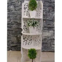 شلف ۴ طبقه سفید|کتابخانه، شلف، قفسه‌های دیواری|کنگاور, |دیوار