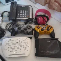 هدفون،دسته بازی،مودم،تلفن