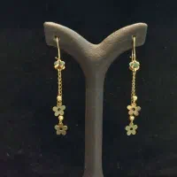 گوشواره طلا آویزدار