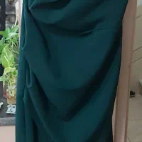 فروش لباس مجلسی سبز سایز ۳۸ ۴۰ تن خور شیک