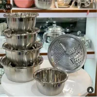 سرویس لگن رنده دار یونیک|ظروف نگهدارنده، پلاستیکی، یکبارمصرف|اهر, |دیوار