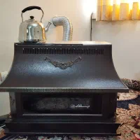 بخاری گازی شومینه پلاردرحدنوکاردکم|بخاری، هیتر، شومینه|فولادشهر, A3|دیوار