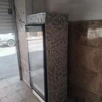 فریزر ویترینی تک در ایستاده صنعتی