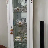 بوفه چوبی سفید