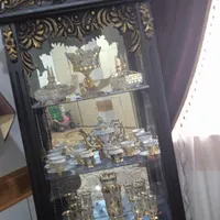 بوفه و ساعت ایستاده ومیز تلویزیون